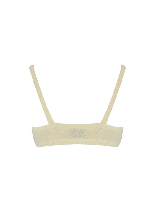 Top in maglia Ginger Knit Bra in lana panna MVP Wardrobe | MVPI4MK134.0XXXXXX0008